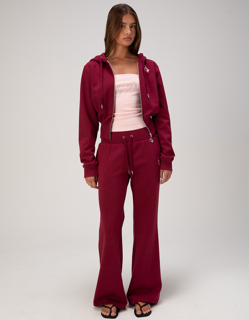 BABY PHAT Wide Band Womens Zip-Up Hoodie image number 4