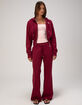 BABY PHAT Wide Band Womens Zip-Up Hoodie image number 5
