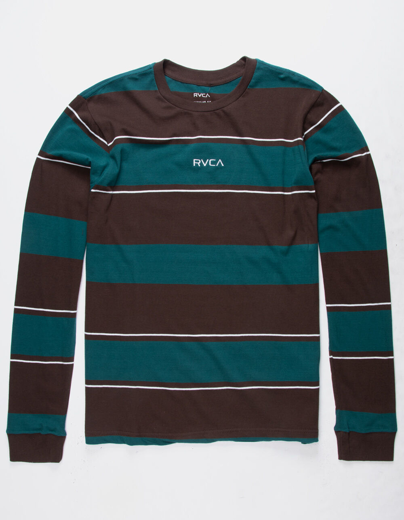 RVCA Wally Stripe Mens T-Shirt image number 0