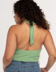 RSQ Womens Solid Halter Top image number 3
