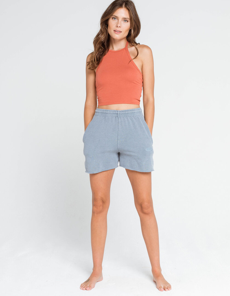 DESTINED Womens Rust Halter Top image number 3