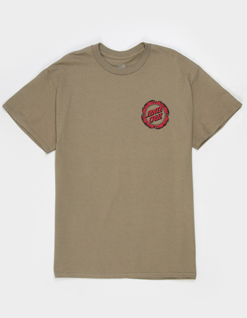 SANTA CRUZ Flame Ringed Dot Mens Tee Alternative Image