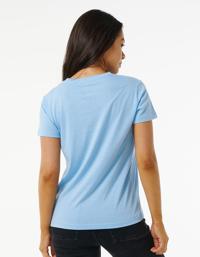 RIP CURL Paradise Palms Womens Tee image number 3