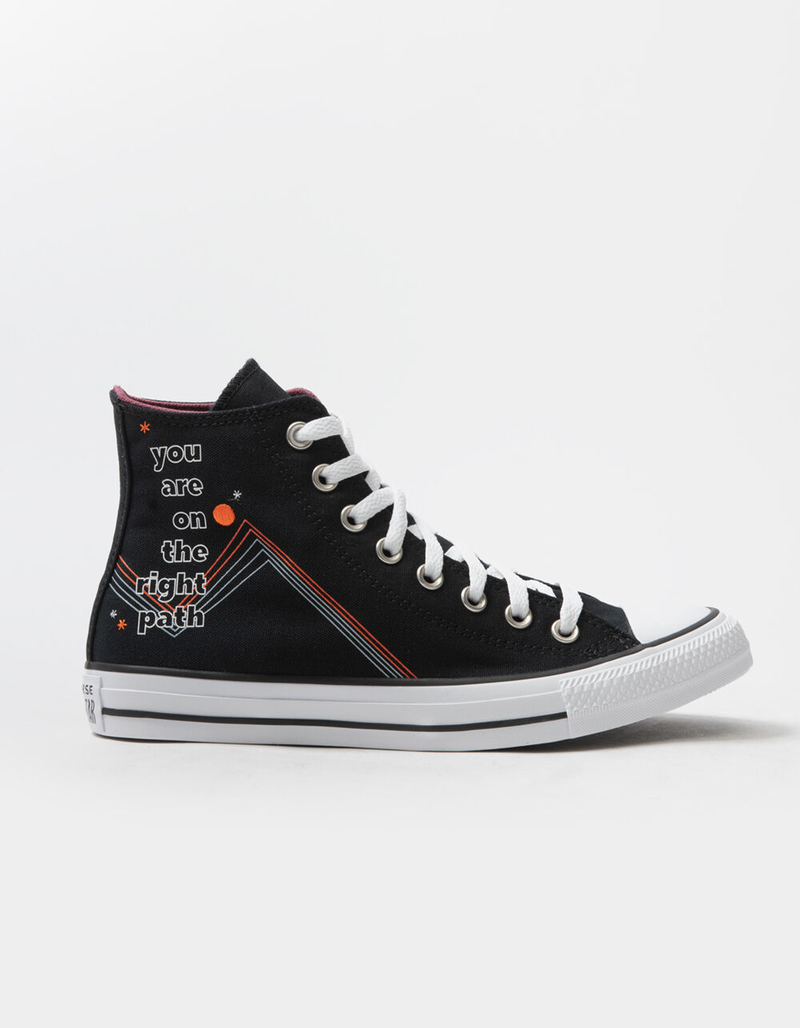 CONVERSE Chuck Taylor All Star Embroidered Womens High Top Shoes image number 1