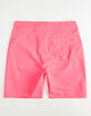 HURLEY One And Only Hot Pink Mens Boardshorts image number 2