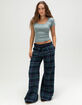 TILLYS Bow Picot Trim Womens Top image number 2