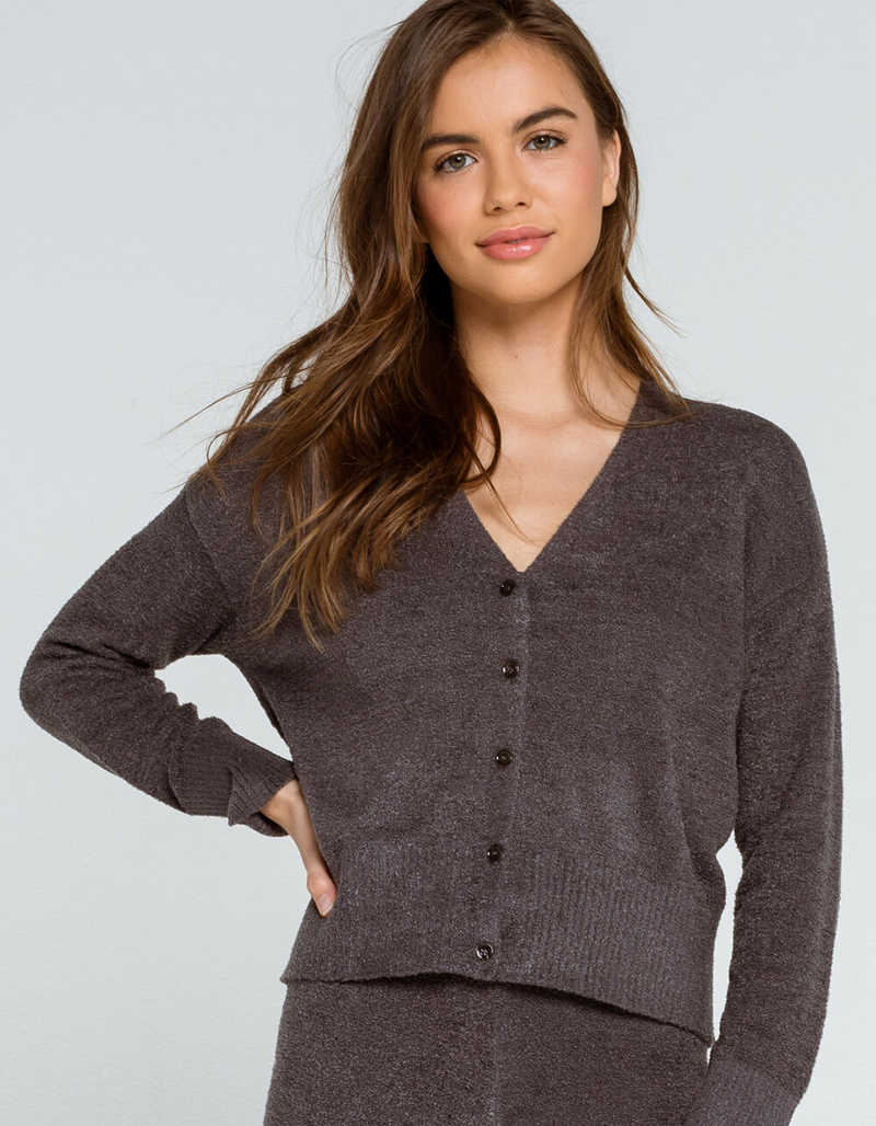 FULL TILT Cozy Button Womens Cardigan image number 1