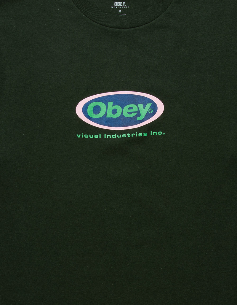 OBEY Fast Inc Mens Tee image number 2