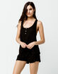 SPLENDID Lounge Black Womens Shorts image number 1
