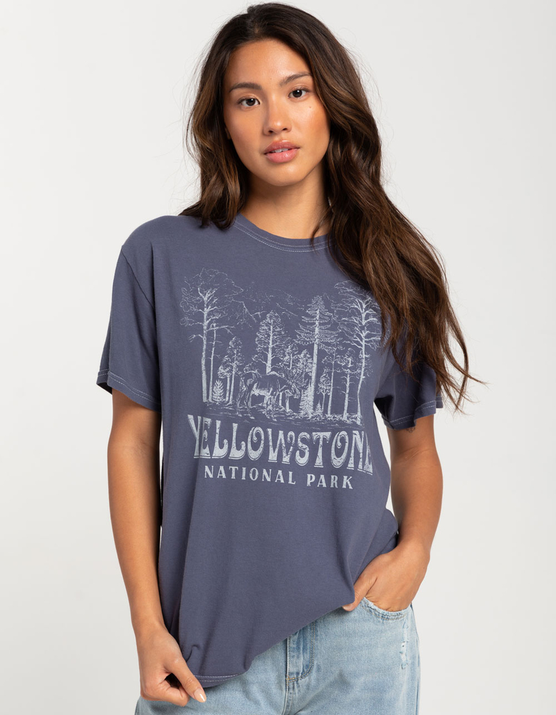 FULL TILT Yellowstone Womens Boyfriend Tee image number 0