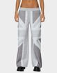 EDIKTED London Rush Wide Leg Sweatpants image number 1