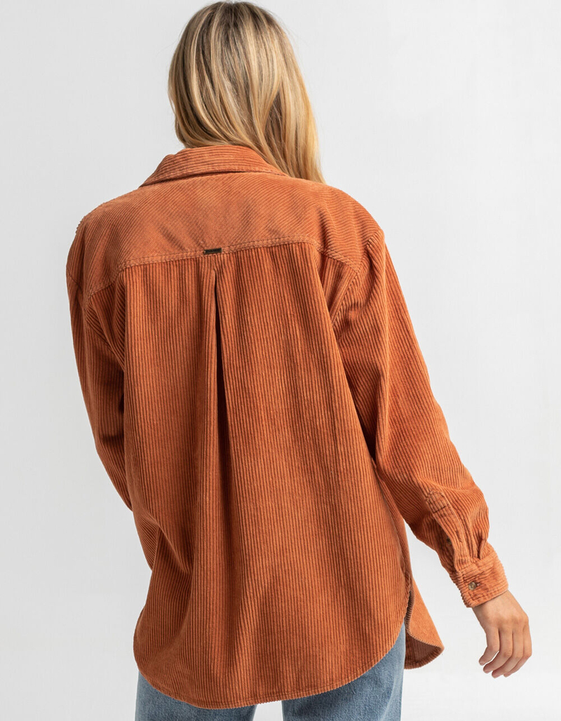 BILLABONG So Stoked Womens Button Down Corduroy Shirt image number 2