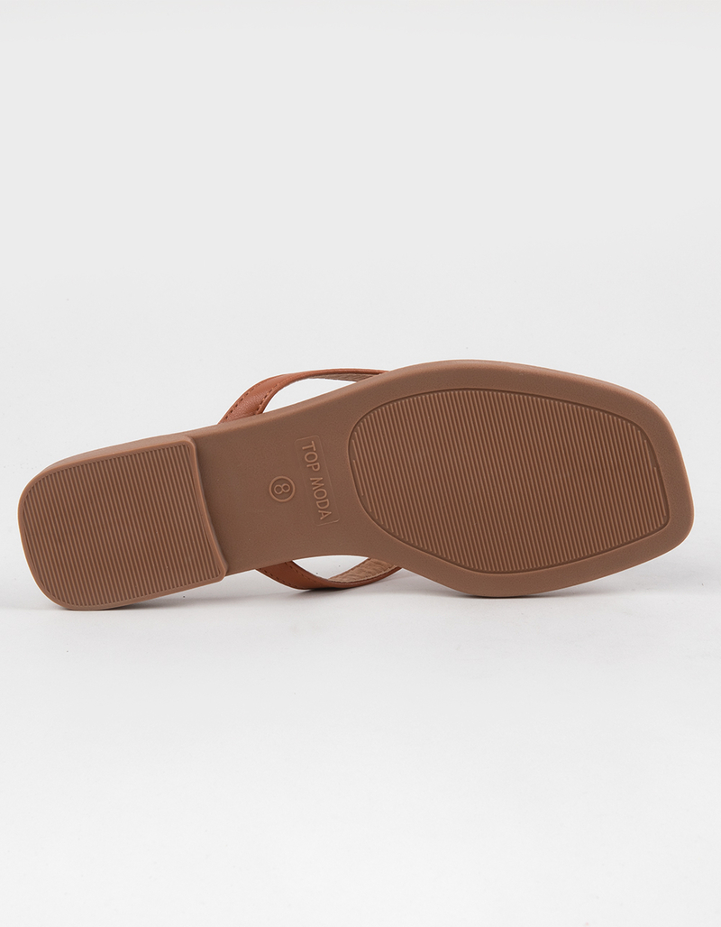 TOP MODA Doha Shell Womens Sandals image number 2