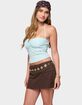 EDIKTED Galya Textured Halter Top image number 2