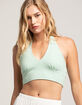 FULL TILT Womens Halter Top image number 1