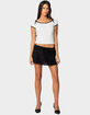 EDIKTED Rashelle Contrast Bow Top image number 2
