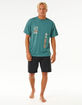RIP CURL Saltwater Culture Power Plants Mens Tee image number 4