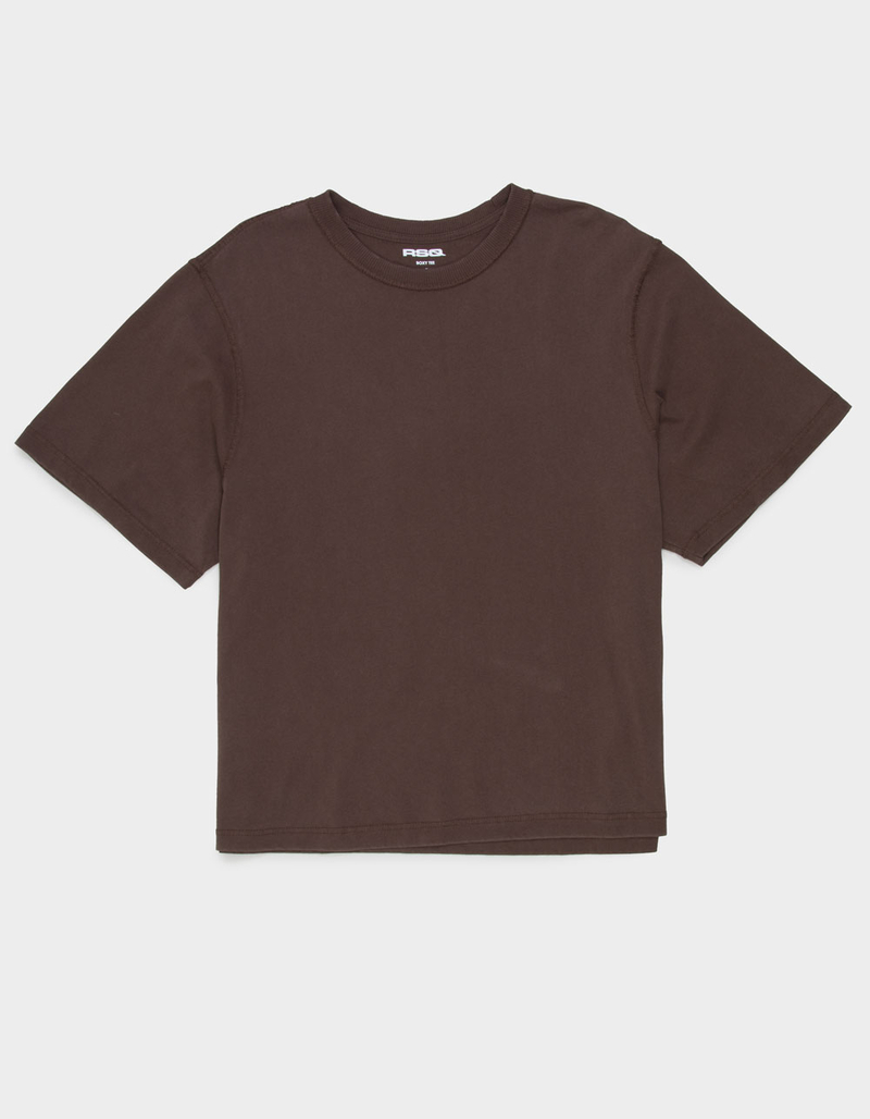 RSQ Mens Vintage Wash Boxy Tee image number 0