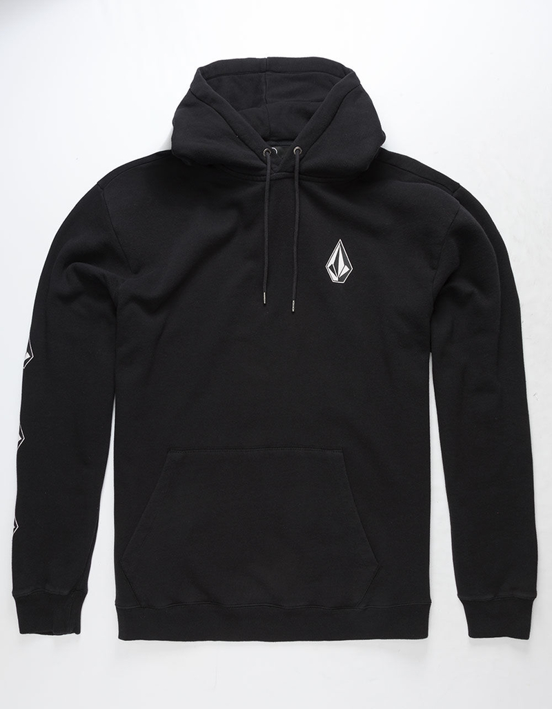 VOLCOM Deadly Stones Black Mens Hoodie image number 0
