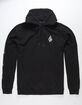 VOLCOM Deadly Stones Black Mens Hoodie image number 1