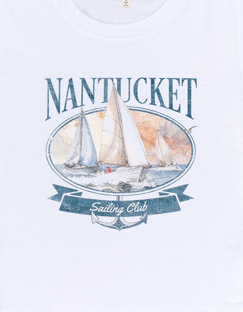 NANTUCKET Sailing Club Womens Baby Tee image number 2
