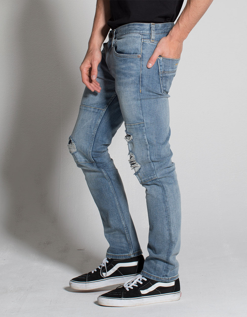 RSQ London Panel Mens Skinny Jeans image number 2