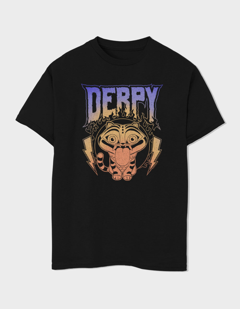KPOP DEMON HUNTERS Derp Metal Unisex Kids Tee image number 0