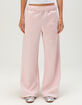 FULL TILT Star Applique Womens Wide Leg Sweatpants image number 2