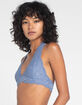FULL TILT Haley Lace Slate Blue Bralette image number 2