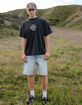 RSQ Mens Loose Carpenter Jorts image number 4