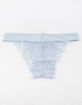 FULL TILT Essential Lace Light Blue Bikini Panties image number 2