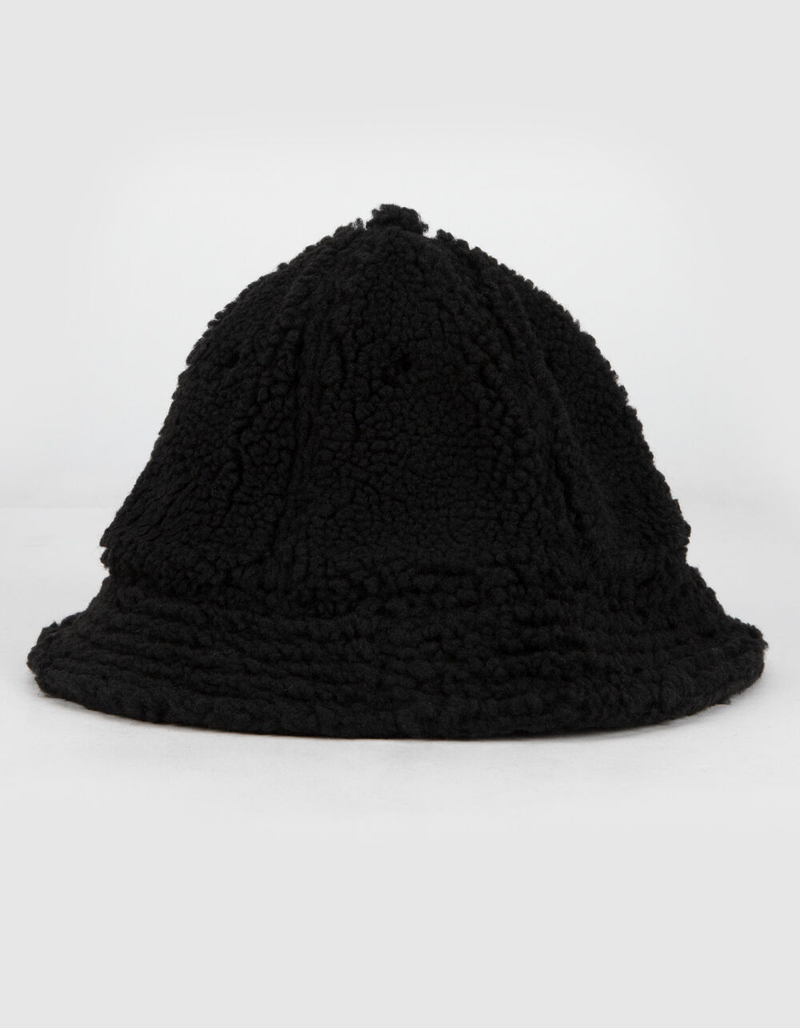 OBEY Quinn Womens Black Bucket Hat image number 1