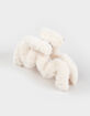 FULL TILT Oversized Faux Fur Plush Claw Clip image number 1