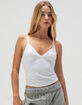 BDG Urban Outfitters Je T'aime Broderie Womens Cami image number 1