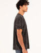 RSQ Mens Acid Wash Oversized Tee image number 4