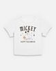 DISNEY Spooky Mickey Club Womens Baby Tee image number 1