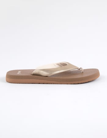 SANUK Yoga Mat II Metallic Womens Flip Flops Alternative Image