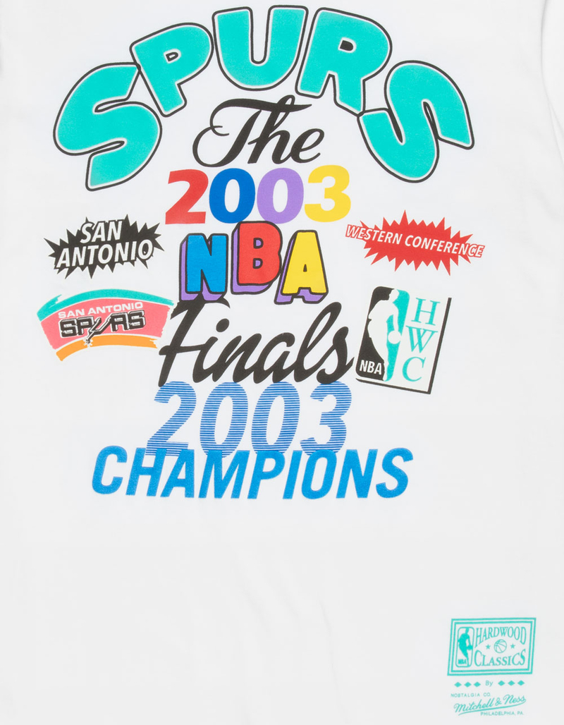 MITCHELL & NESS San Antonio 2003 NBA Finals Mens Tee image number 1