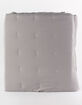 Garment Washed 3pc Full/Queen Quilt Set image number 4