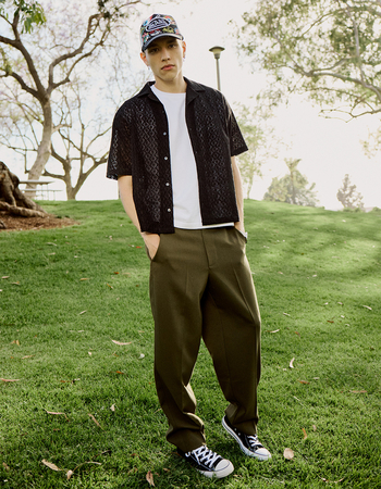 RSQ Mens Baggy Trousers Primary Image