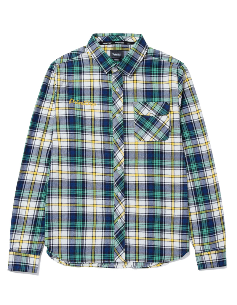 PRIMITIVE Strike Mens Flannel image number 0