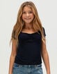 RSQ Girls Butter Soft Cinch Top RSQ Girls Butter Soft Cinch Top