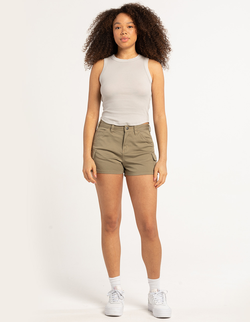 HEART & HIPS High Neck Womens Long Tank Top image number 3