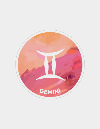 STICKER CABANA Gemini Sticker Primary Image