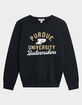PURDUE UNIVERSITY Official Classic Script Womens Crewneck Fleece image number 3