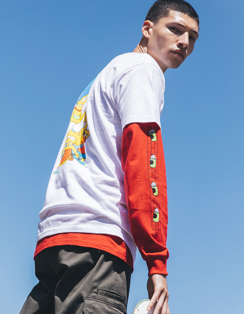 VANS x The Simpsons El Barto Mens T-Shirt image number 3