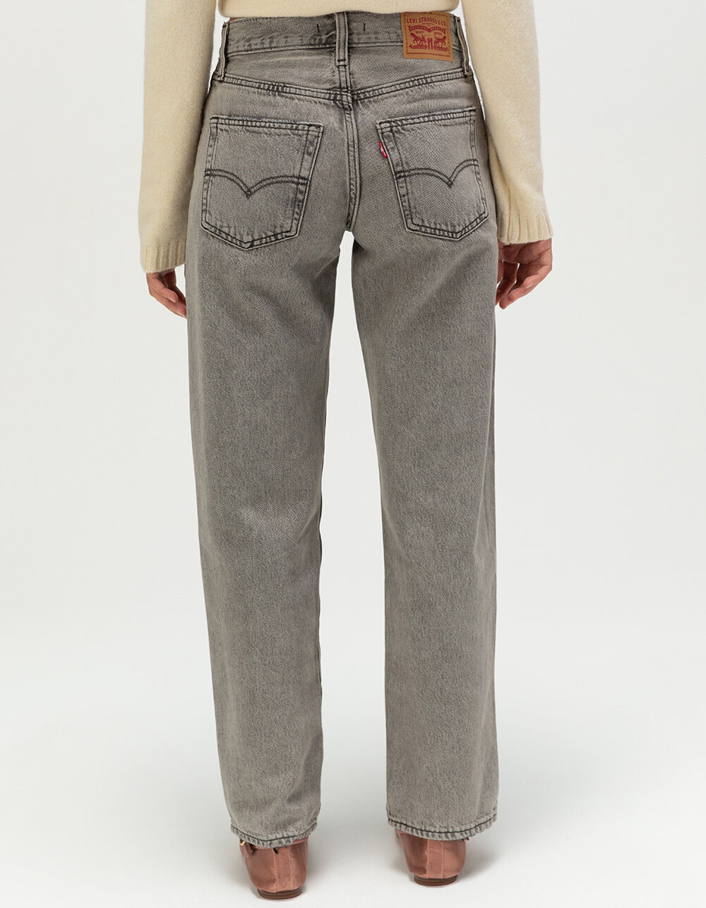 希少 90s Levi's エンジニアードジーンズ LOOSE W28 グレー LEVI'S 94 Baggy Womens Jeans - Meeting Accepted - GREY DENIM | Tillys