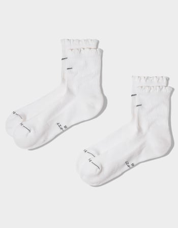 NIKE Everyday Elevated Womens Micro-Crew Socks 2 Pack Primary Image
