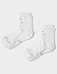 NIKE Everyday Elevated Womens Micro-Crew Socks 2 Pack image number 1