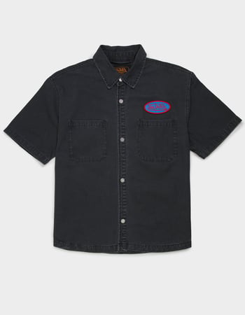 VON DUTCH Hell Mens Button Up Shirt Alternative Image
